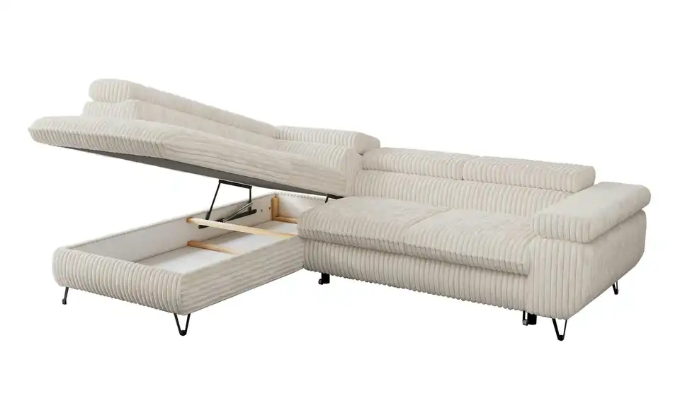 Ecksofa Beige Peter, Detailansicht