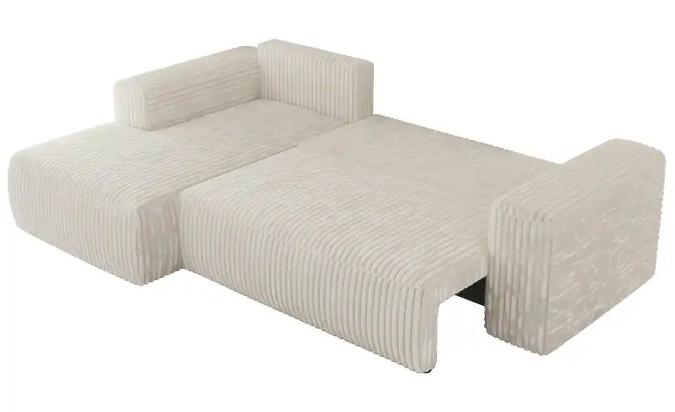Ecksofa Beige, Detailansicht