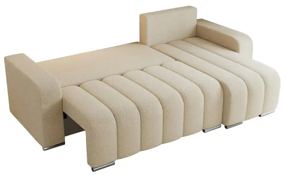 Ecksofa Beige, Detailansicht