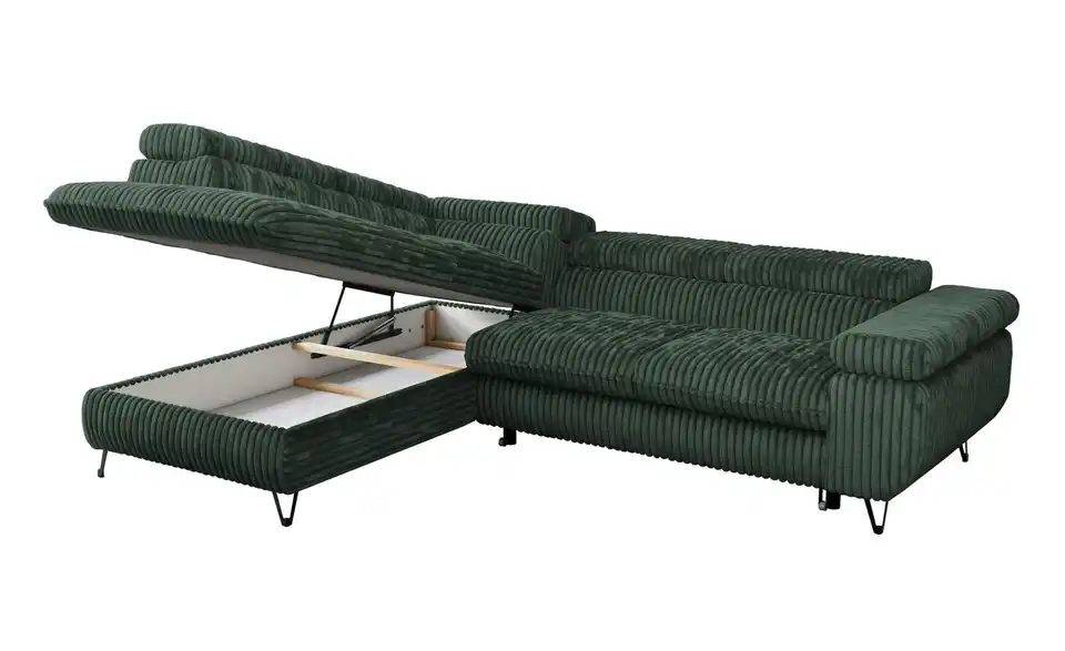 Ecksofa Grün Peter, Detailansicht