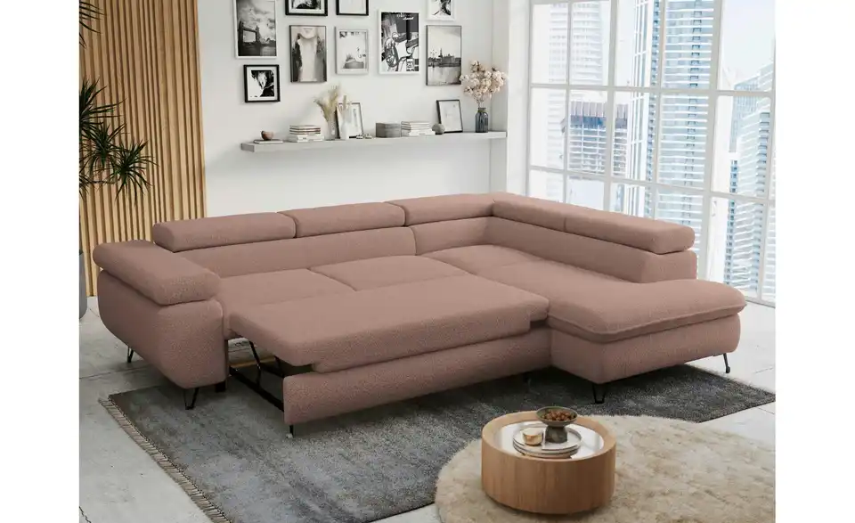 Ecksofa Rosa Peter, in Wohnsituation