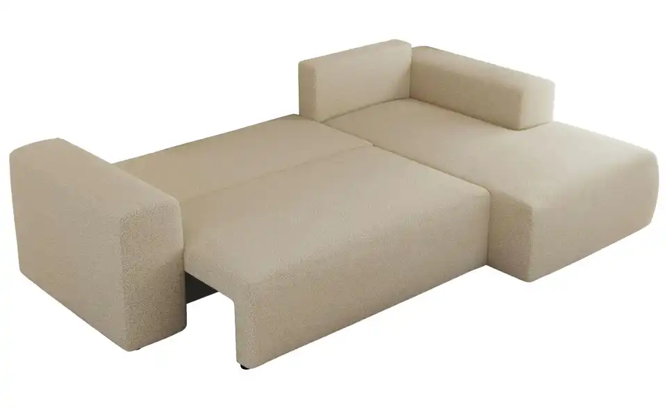 Ecksofa Beige, Detailansicht