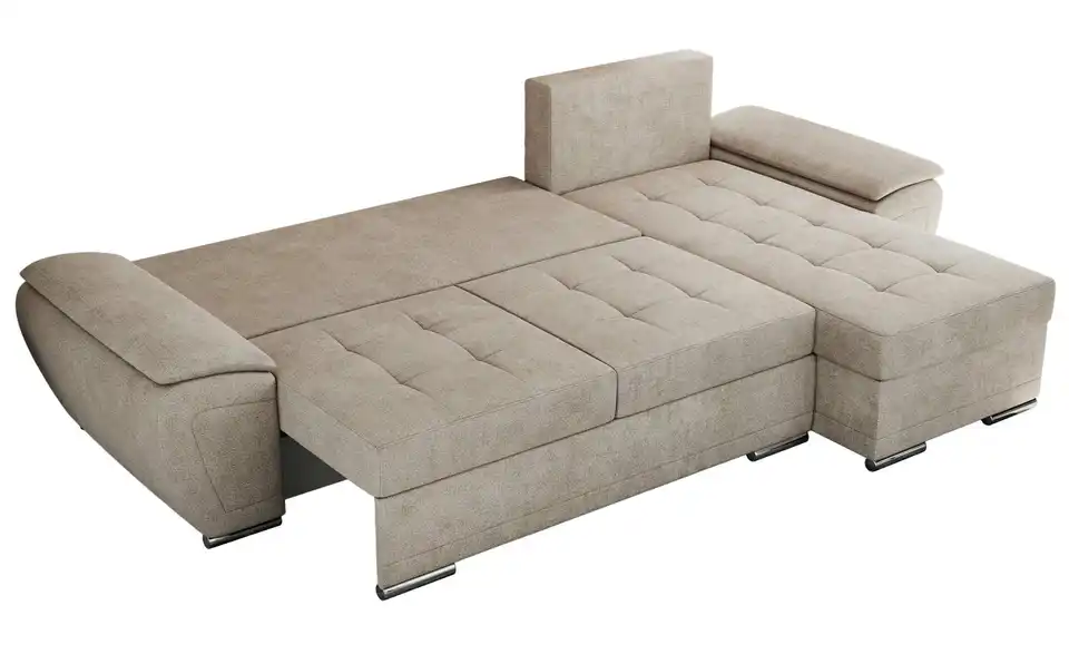 Ecksofa Beige, Detailansicht
