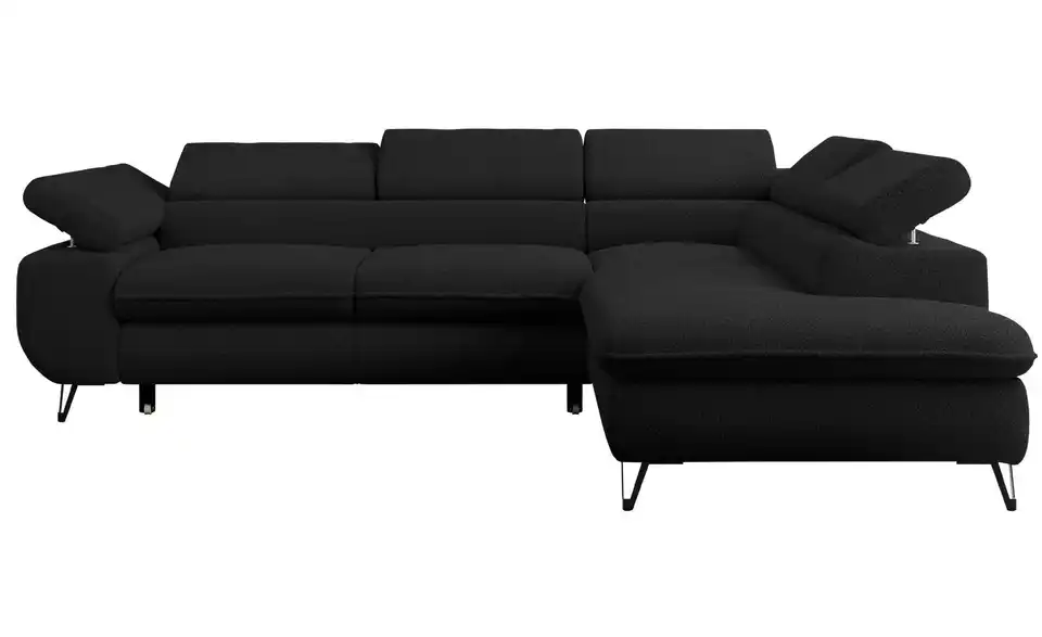 Ecksofa Schwarz Peter, Frontansicht