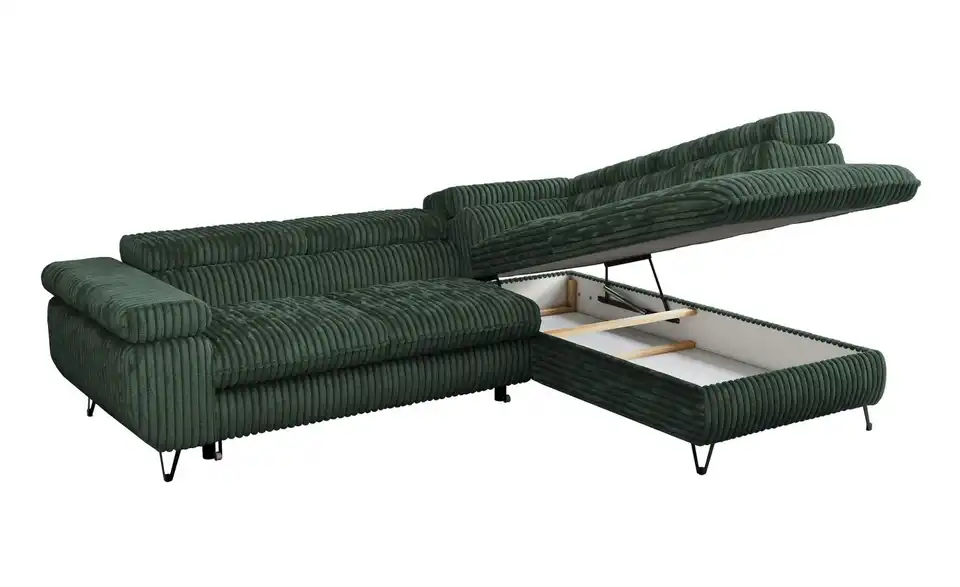 Ecksofa Grün Peter, Detailansicht