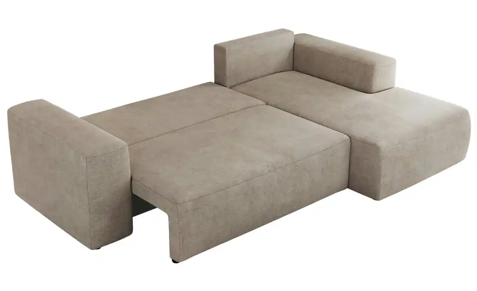 Ecksofa Beige, Detailansicht