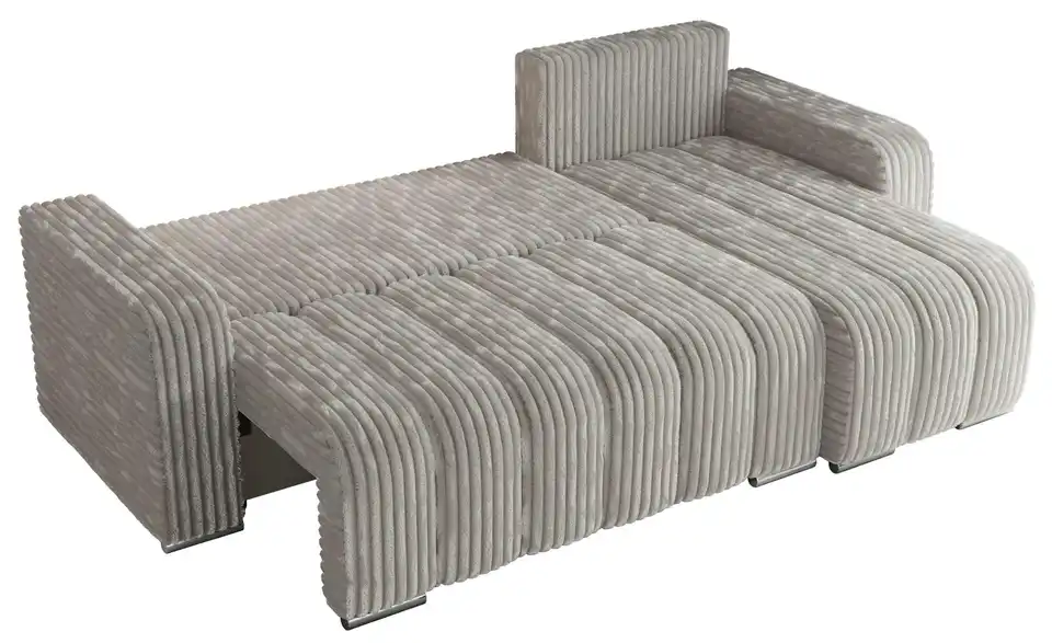 Ecksofa Hellgrau, Detailansicht