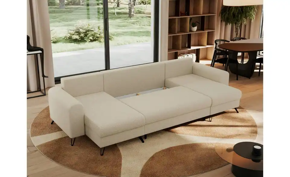 Wohnlandschaft Beige, Funktionsansicht