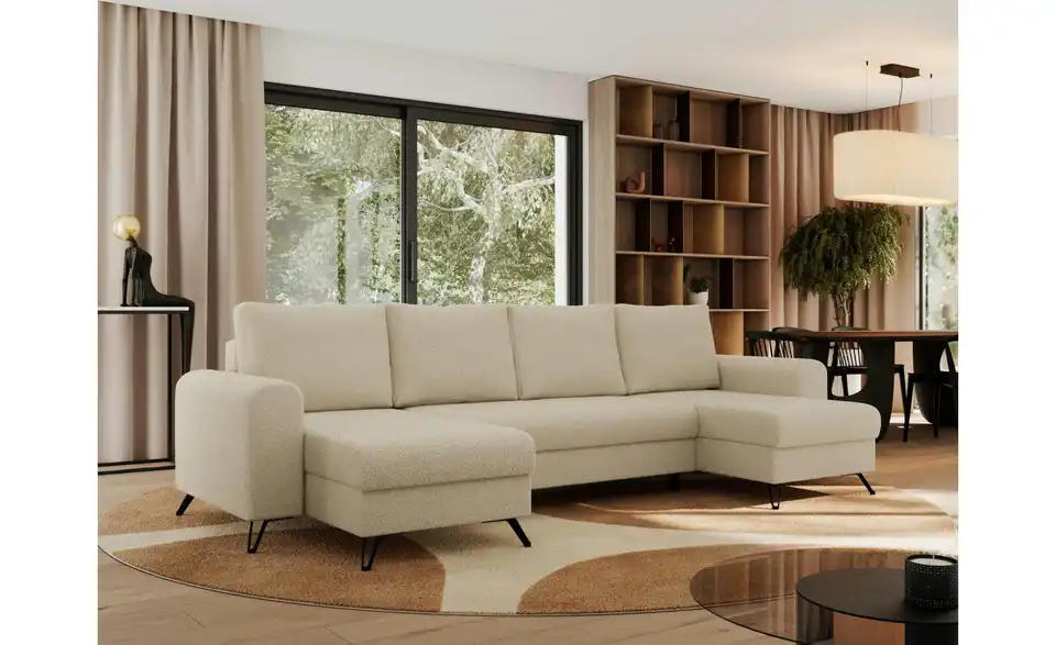 Wohnlandschaft Beige, in Wohnsituation