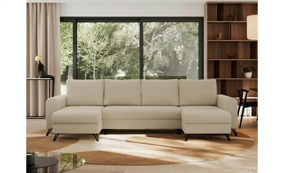 Wohnlandschaft Beige, in Wohnsituation