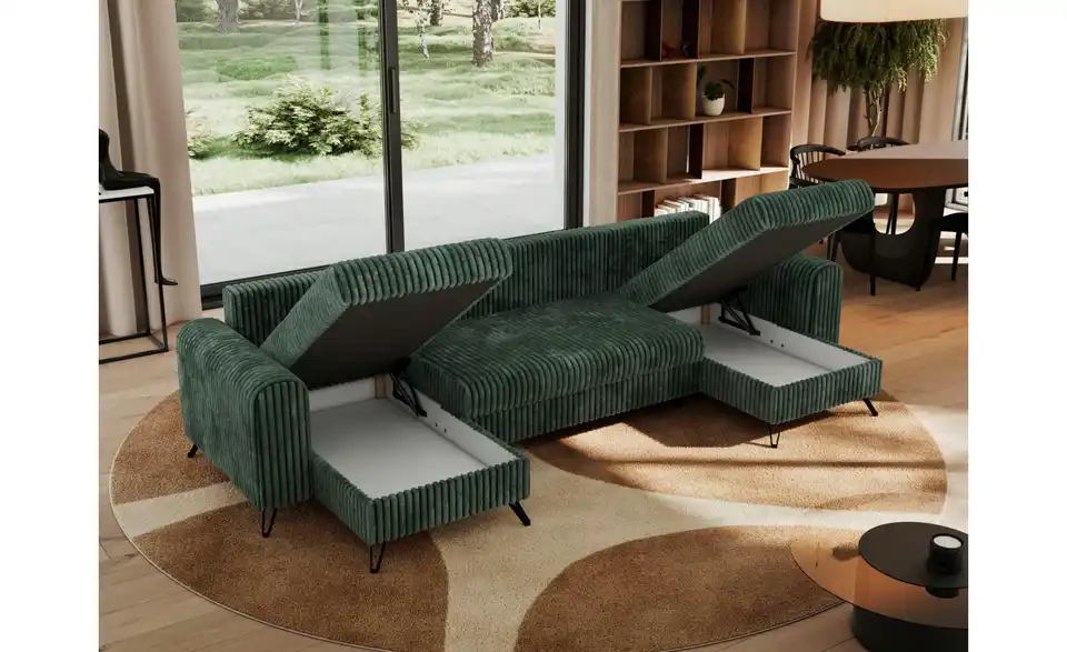 Wohnlandschaft Grün, in Wohnsituation