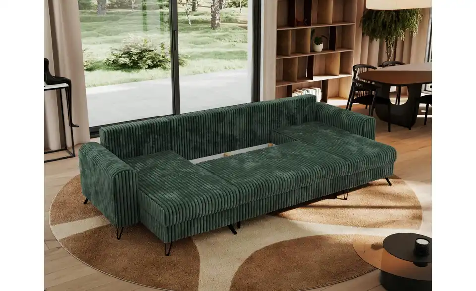 Wohnlandschaft Grün, Funktionsansicht