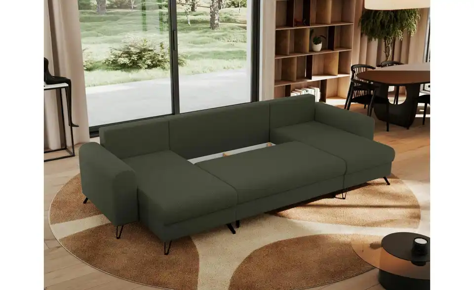 Wohnlandschaft Grün, Funktionsansicht