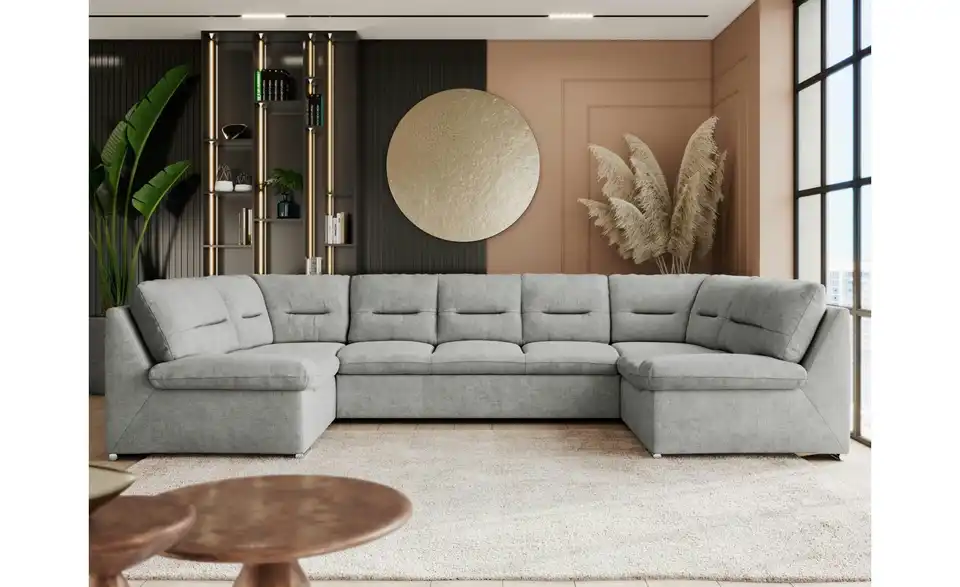 Wohnlandschaft Hellgrau, in Wohnsituation