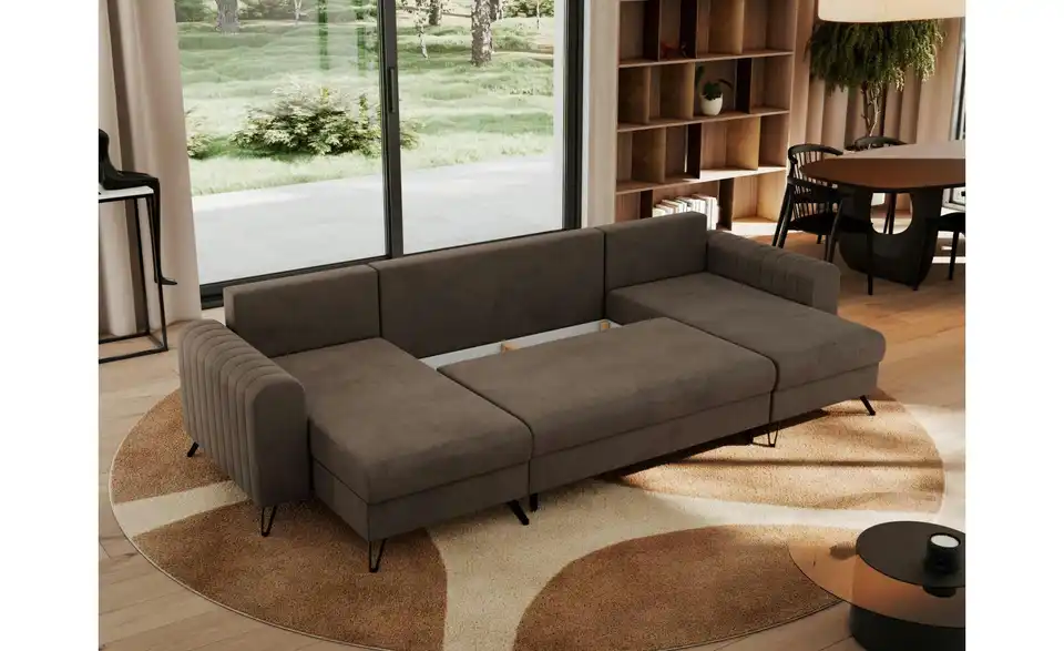 Wohnlandschaft Braun, Funktionsansicht