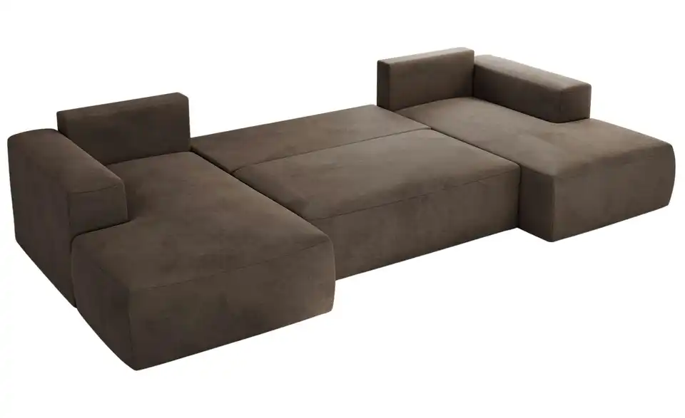 Wohnlandschaft Braun, Detailansicht