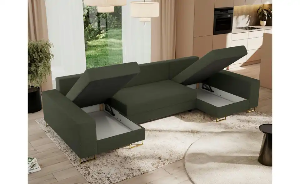 Wohnlandschaft Grün, in Wohnsituation