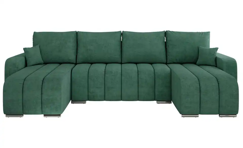 Wohnlandschaft Türkis, Frontansicht