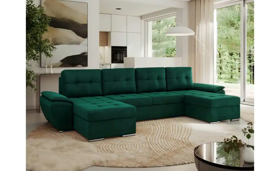 Wohnlandschaft Grün, in Wohnsituation