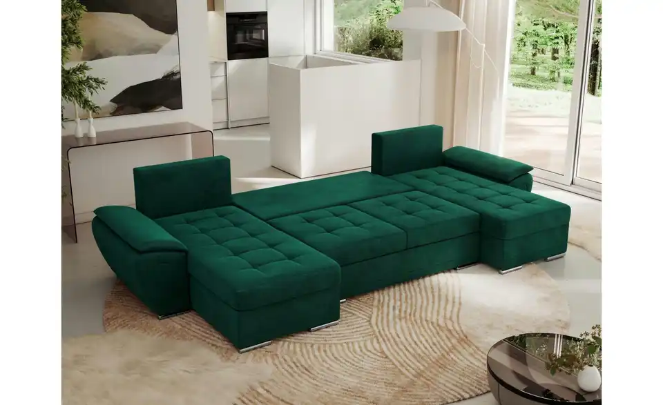 Wohnlandschaft Grün, Funktionsansicht