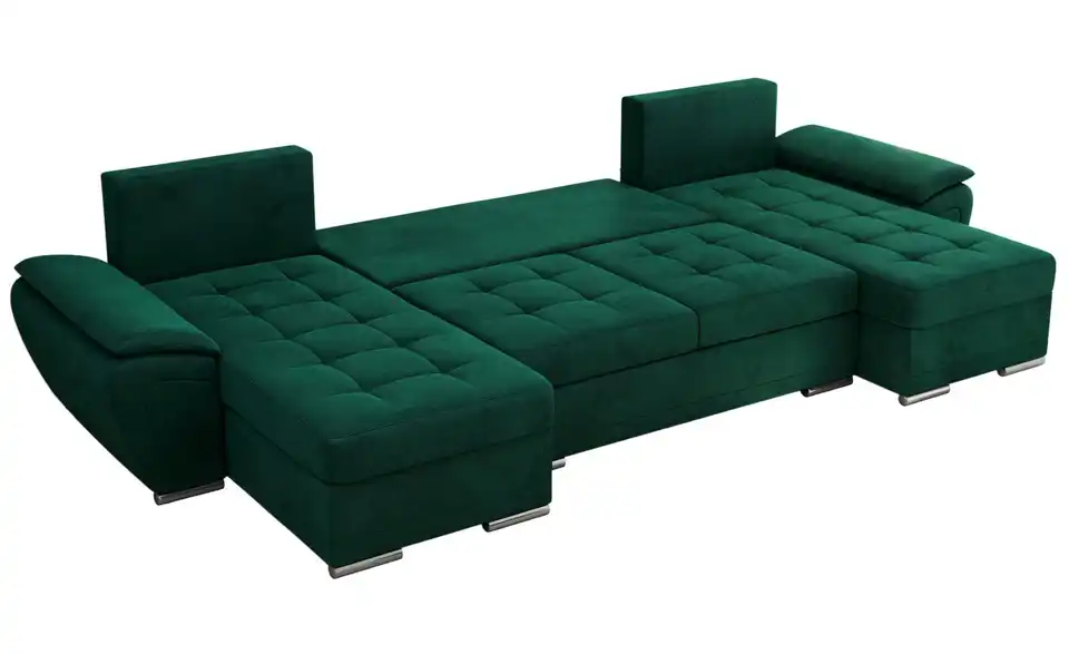 Wohnlandschaft Grün, Detailansicht