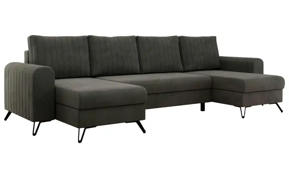 Wohnlandschaft Dunkelgrau, Perspektive