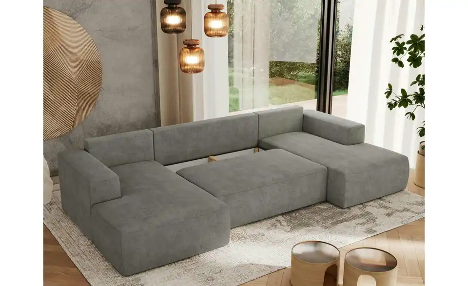 Wohnlandschaft Grau, in Wohnsituation