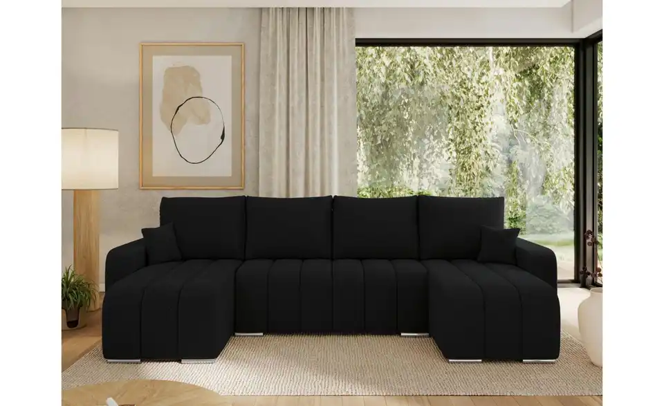 Wohnlandschaft Schwarz, in Wohnsituation