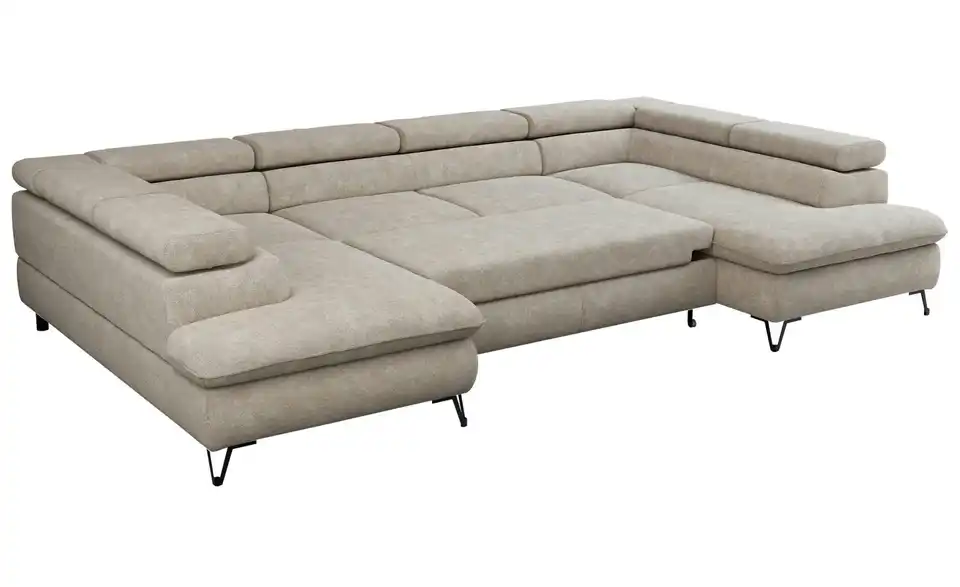 Wohnlandschaft Beige, Detailansicht