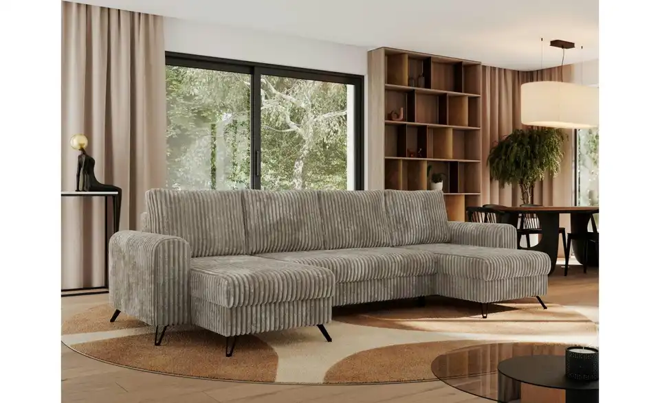 Wohnlandschaft Hellbraun, in Wohnsituation