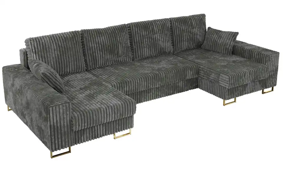 Wohnlandschaft Dunkelgrau, Perspektive