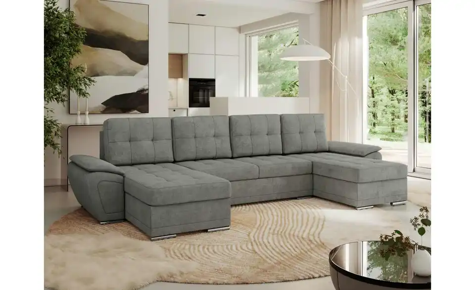 Wohnlandschaft Grau, in Wohnsituation