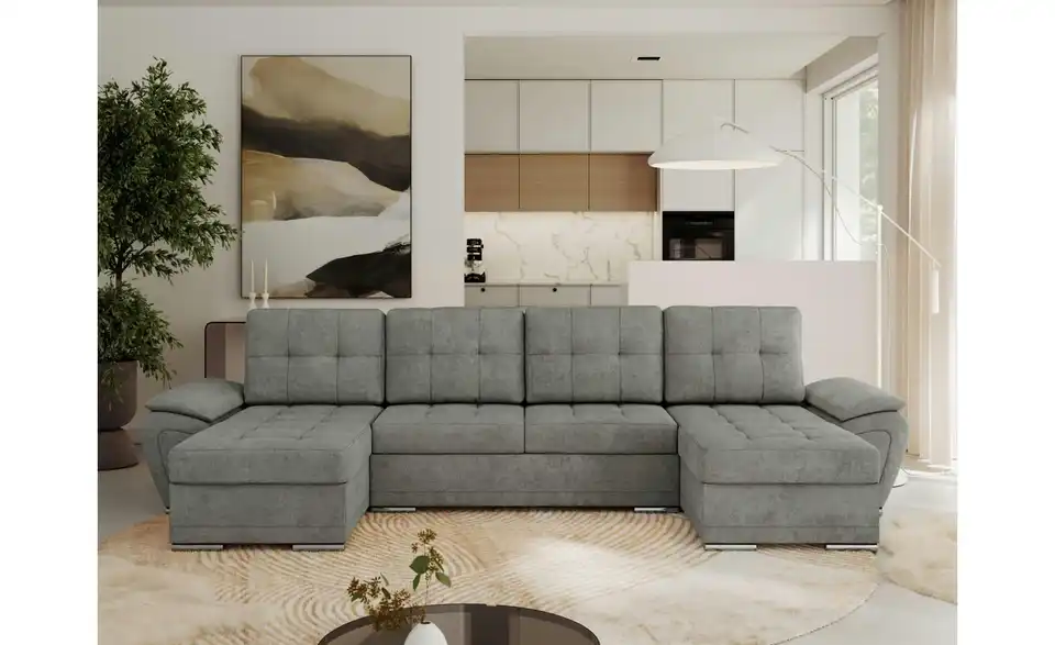 Wohnlandschaft Grau, in Wohnsituation