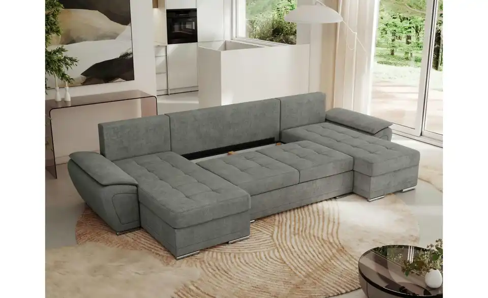 Wohnlandschaft Grau, in Wohnsituation