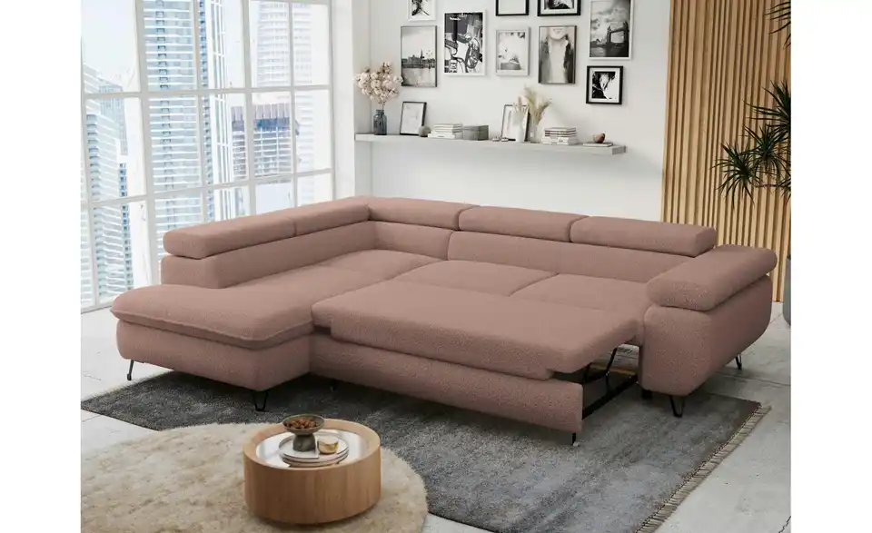 Ecksofa Rosa Peter, in Wohnsituation