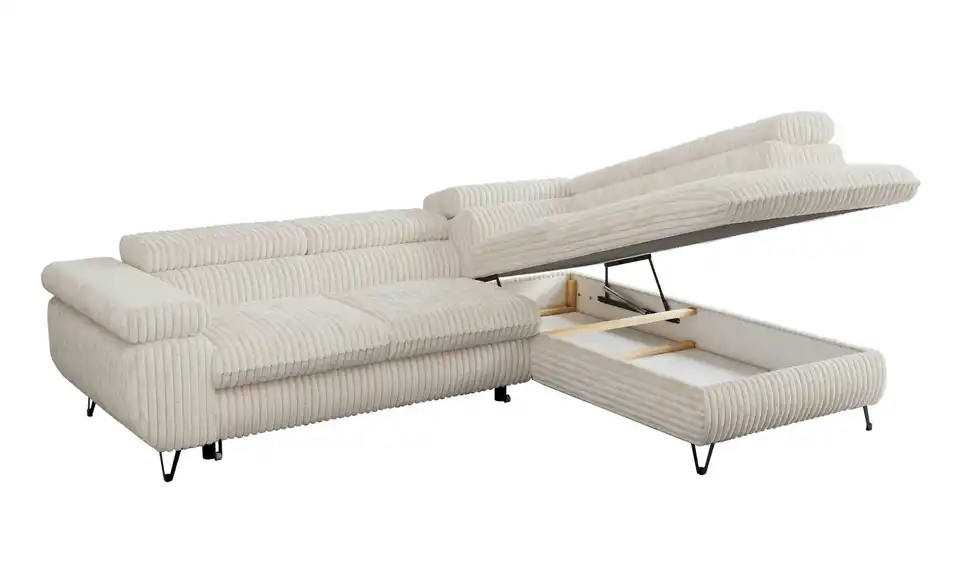 Ecksofa Beige Peter, Detailansicht