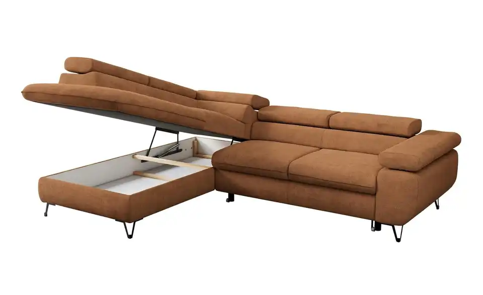 Ecksofa Orange Peter, Detailansicht