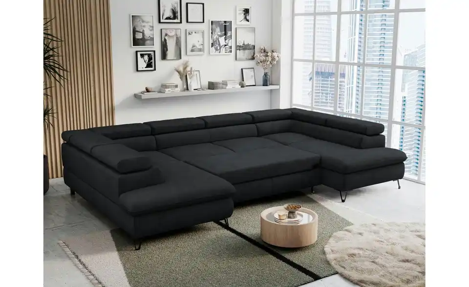 Wohnlandschaft Schwarz, in Wohnsituation