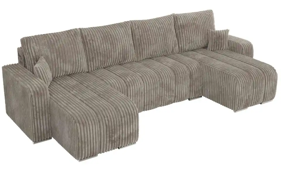 Wohnlandschaft Hellbraun, Perspektive