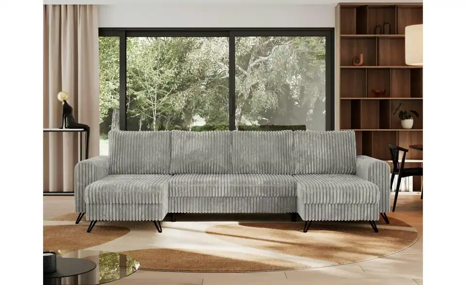 Wohnlandschaft Hellgrau, in Wohnsituation