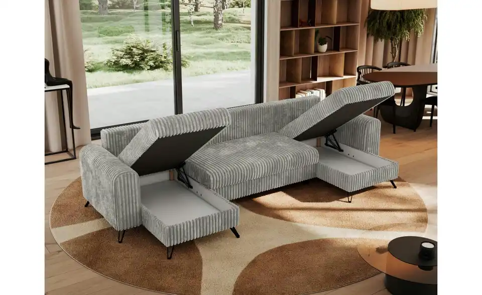 Wohnlandschaft Hellgrau, in Wohnsituation