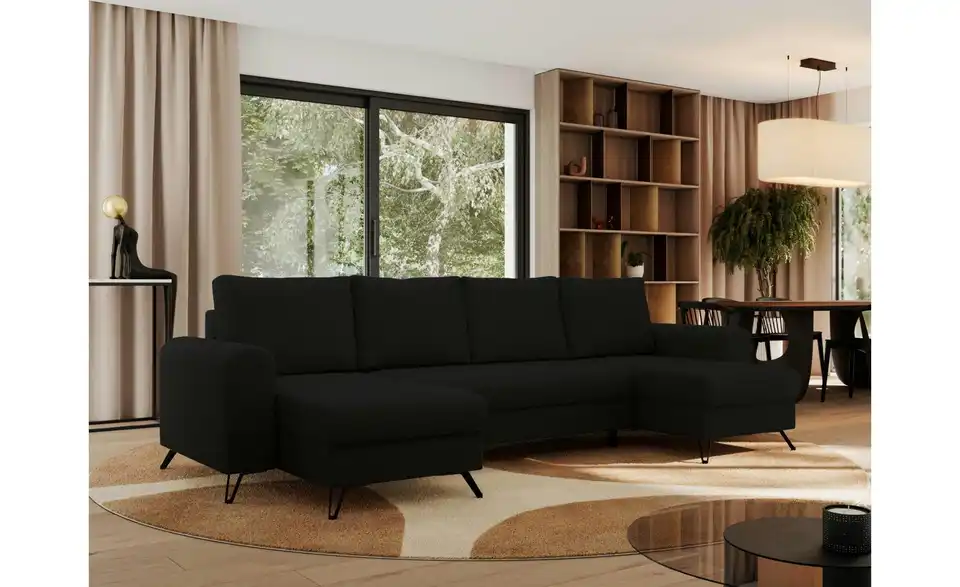 Wohnlandschaft Schwarz, in Wohnsituation