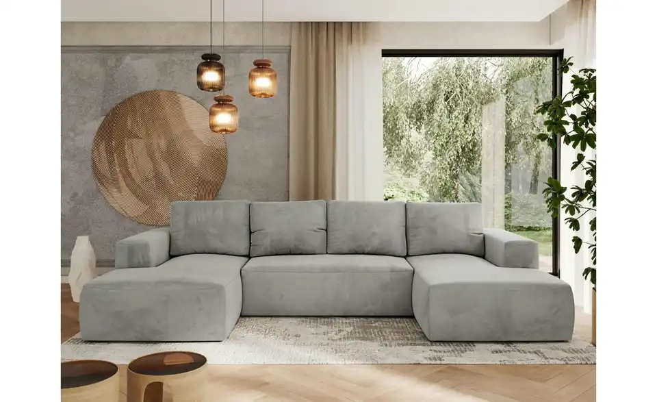 Wohnlandschaft Hellgrau, in Wohnsituation