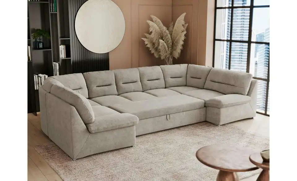 Wohnlandschaft Beige, Funktionsansicht