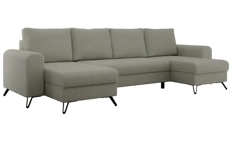 Wohnlandschaft Hellgrau, Perspektive