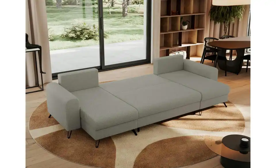 Wohnlandschaft Hellgrau, in Wohnsituation