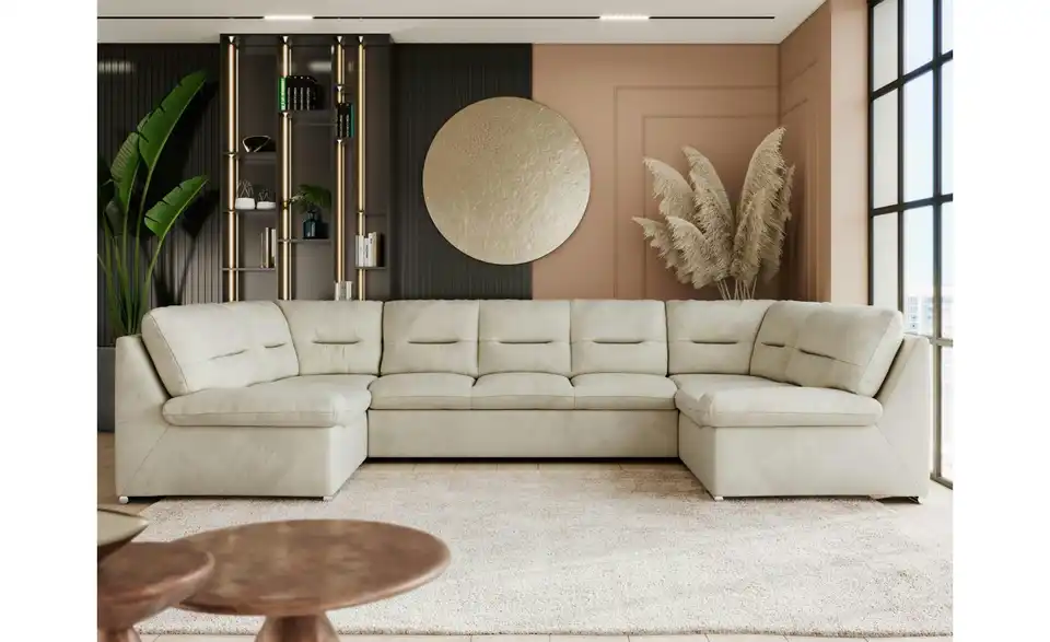 Wohnlandschaft Beige, in Wohnsituation