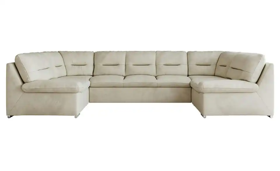 Wohnlandschaft Beige, Frontansicht