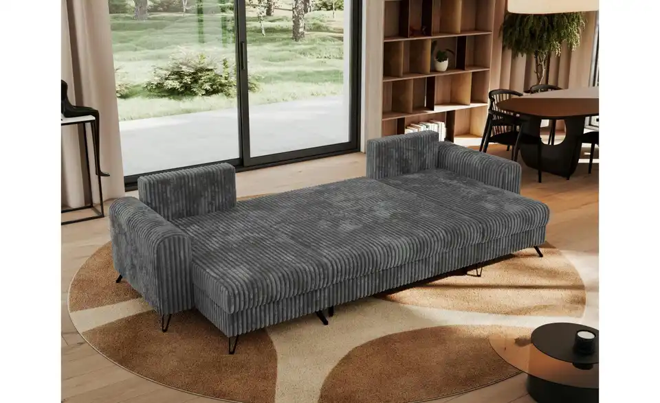 Wohnlandschaft Dunkelgrau, in Wohnsituation