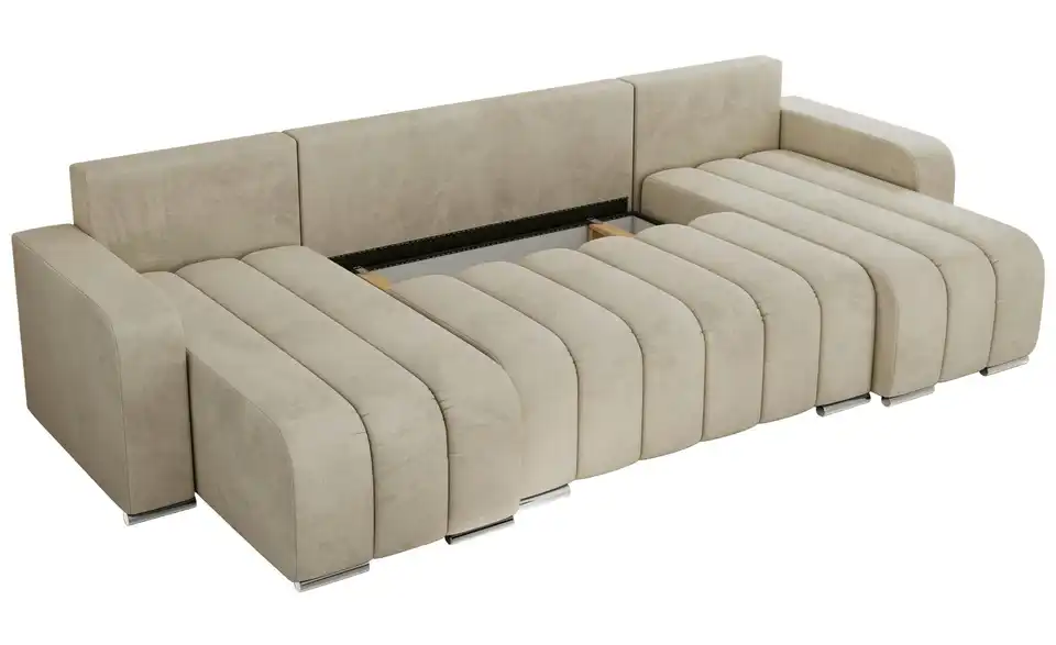 Wohnlandschaft Beige, Detailansicht